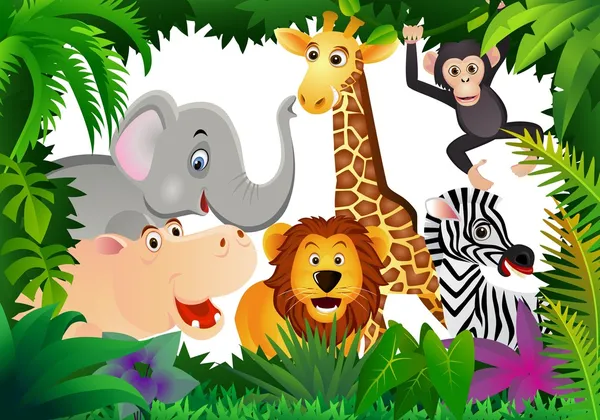 Wild Animals Cartoon