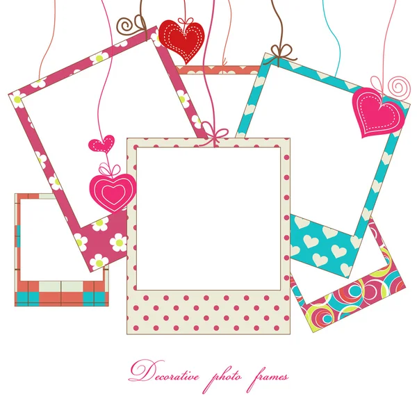 Cute Love Picture Frames on Hanging Cute Photo Frames   Stock Vector    Danussa  6406706