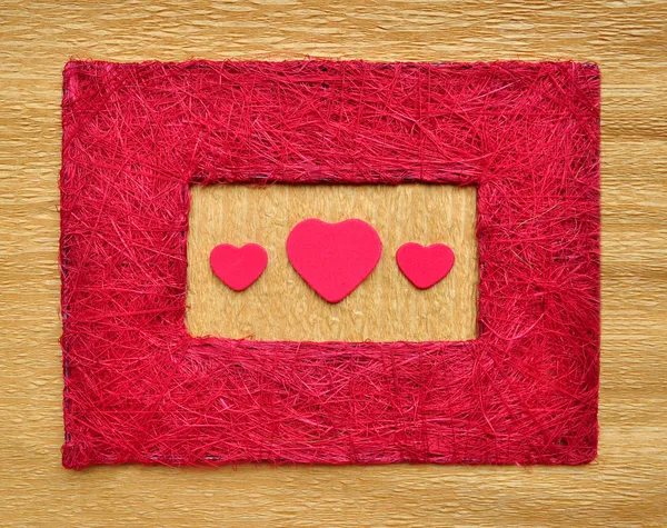 love heart borders. Valentine love heart inside