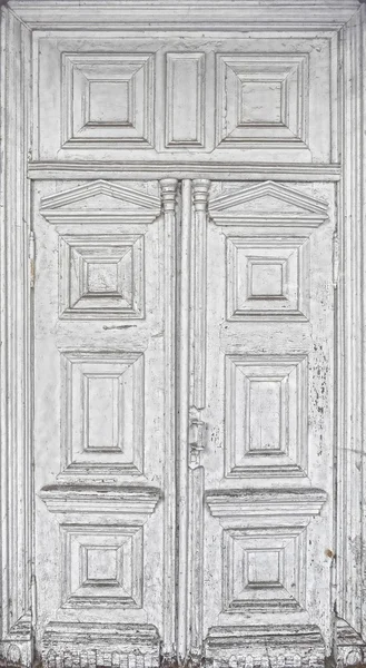 Antique white door texture