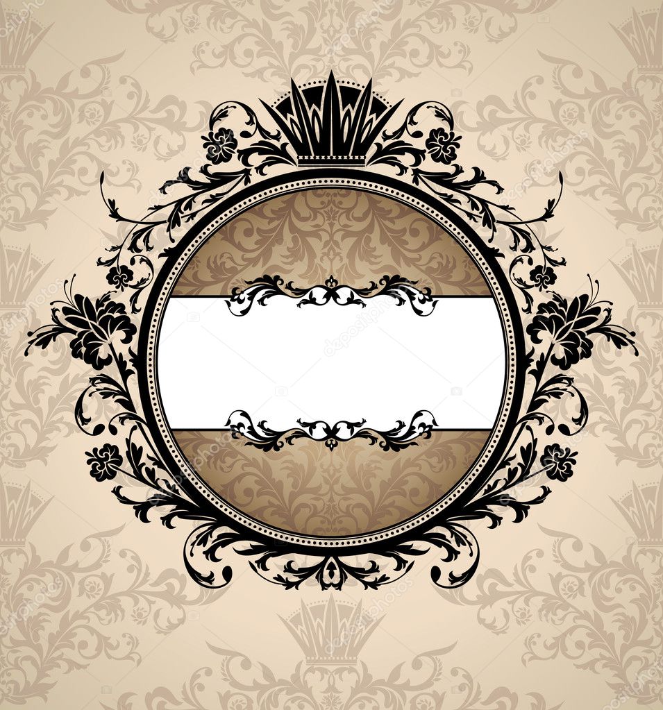 Vintage Frame Illustration