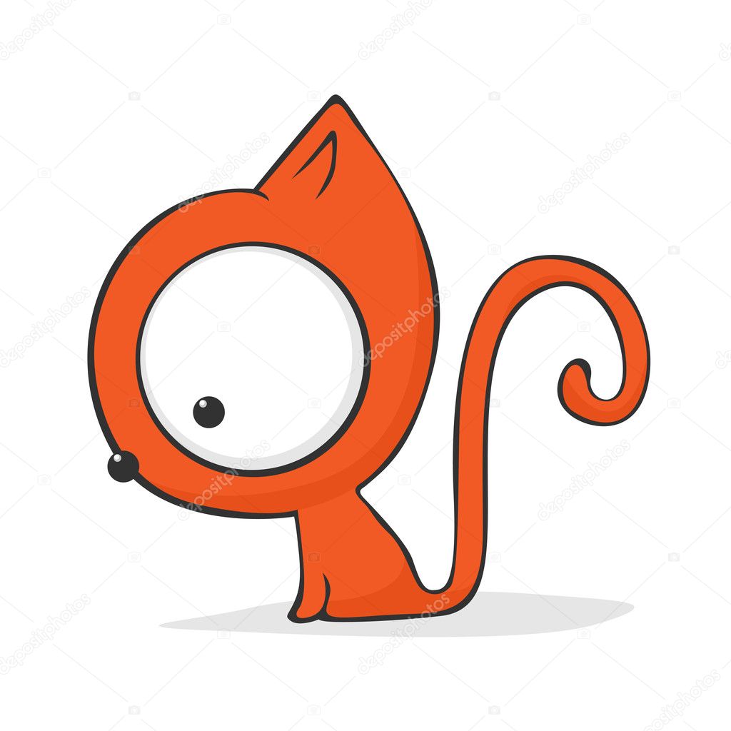 cute cartoon cat