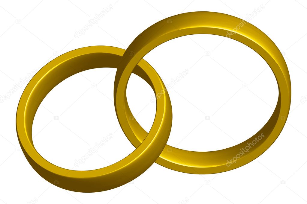 free clipart wedding rings intertwined - photo #27