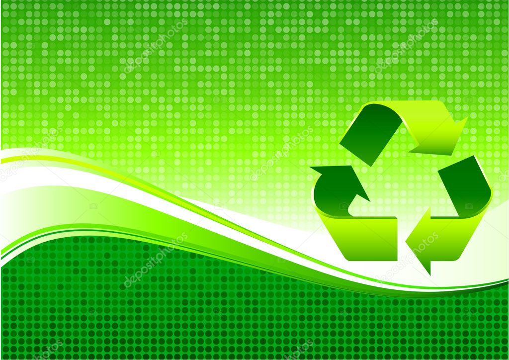  - depositphotos_6030520-Recycling-sign-on-Green-Environmental-Conservation-Background