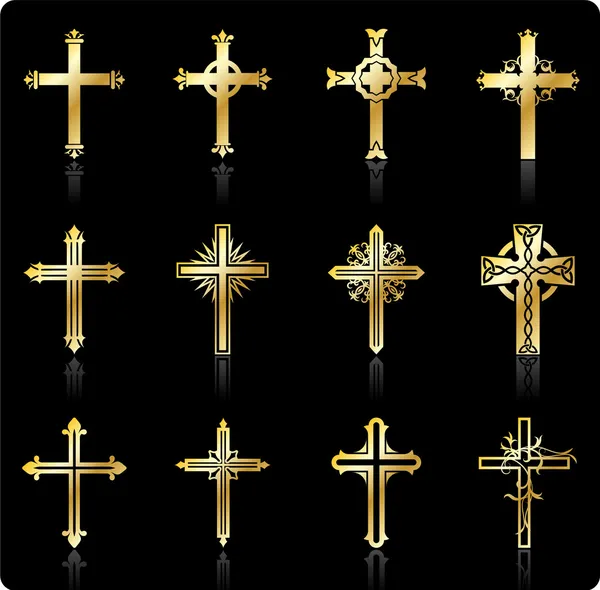 Religious cross design collection