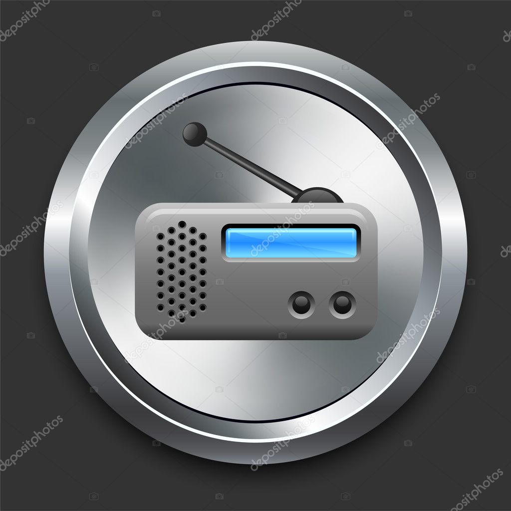 Radio Icon Vector
