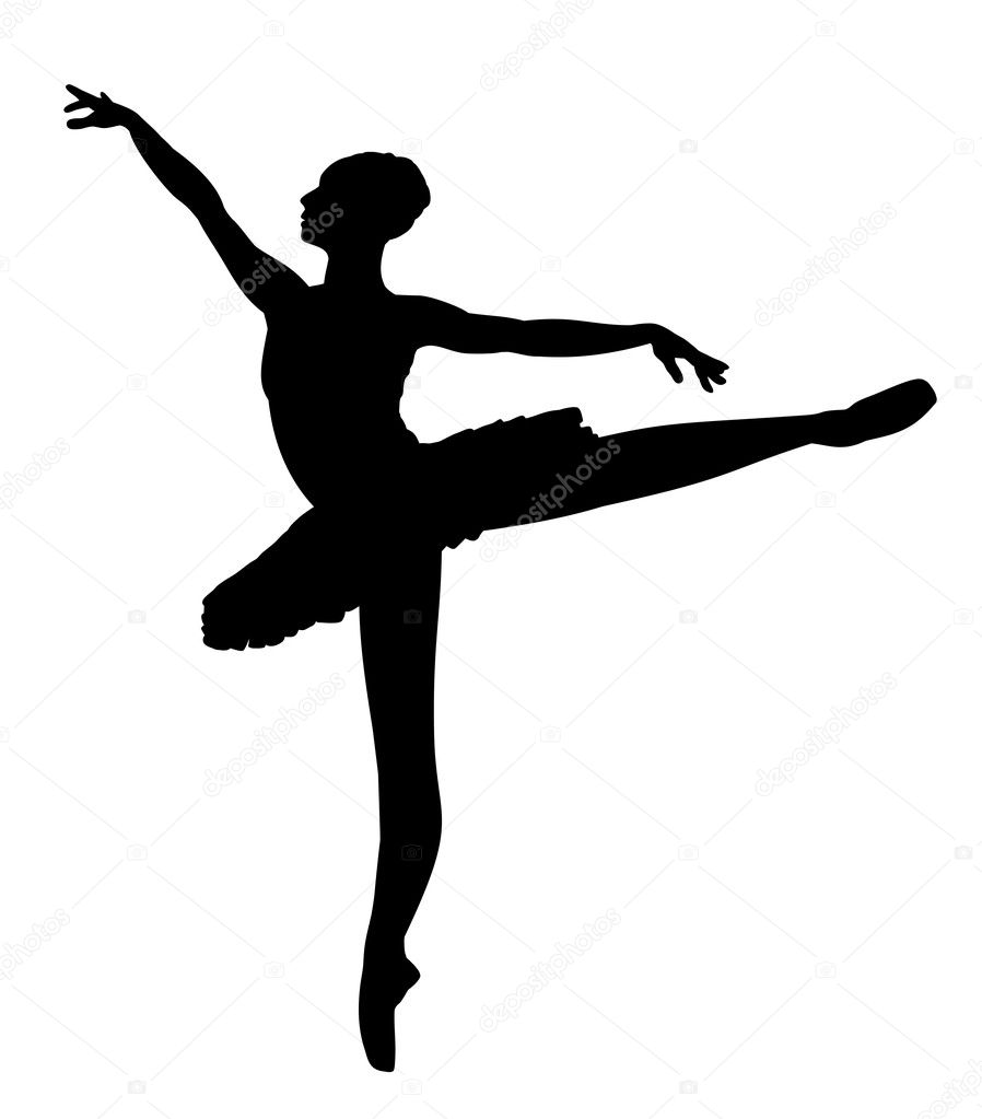 Dancing Ballet Silhouette