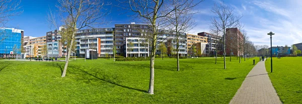 Modern residential area of Amsterdam.