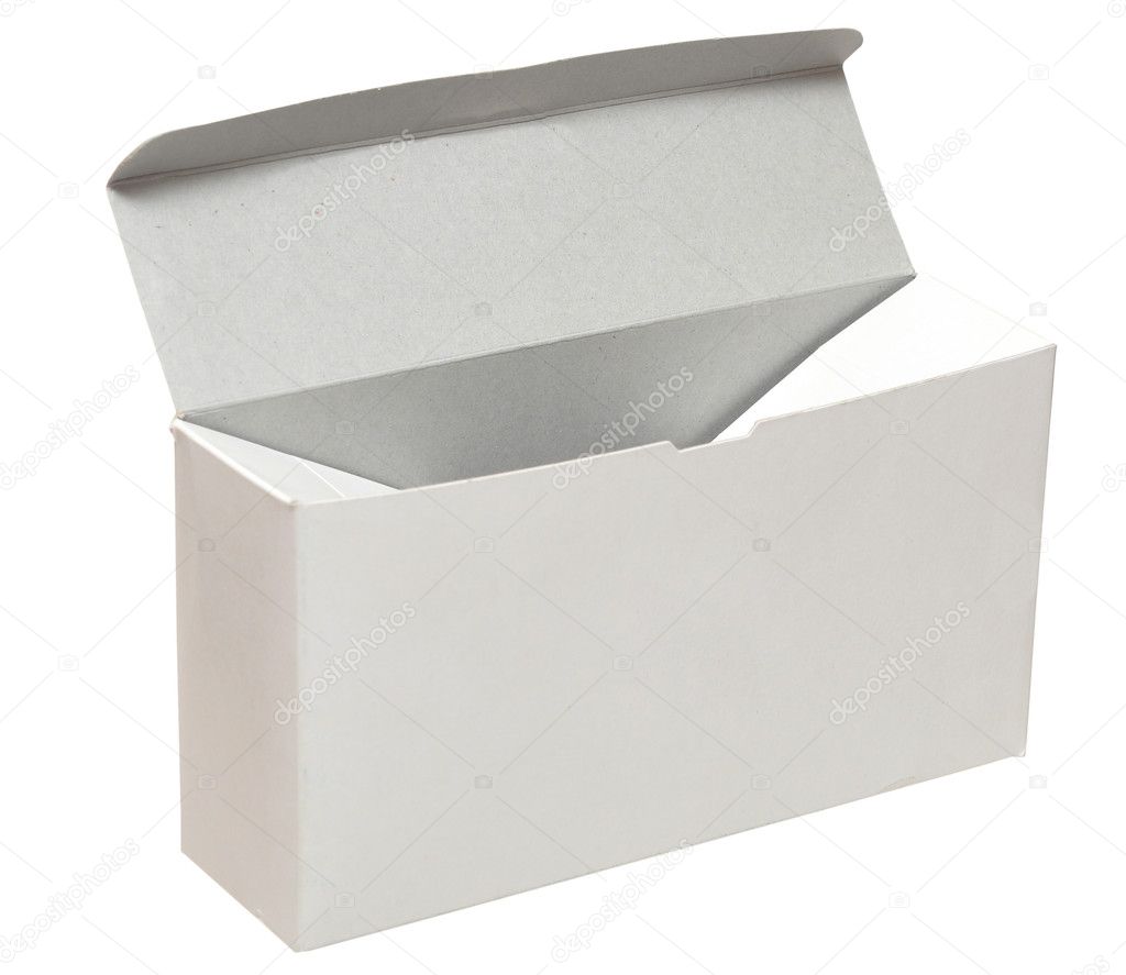 a white box