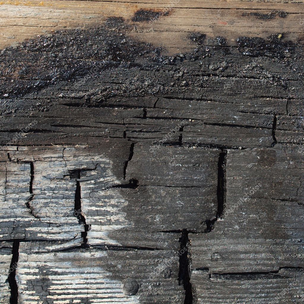 Burning Wood Texture