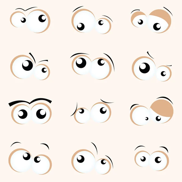 Cartoon eyes
