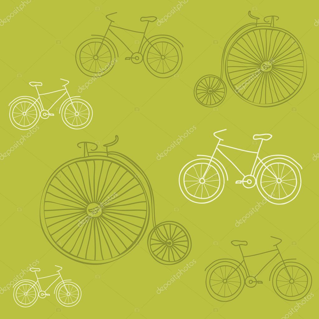 bicycles background