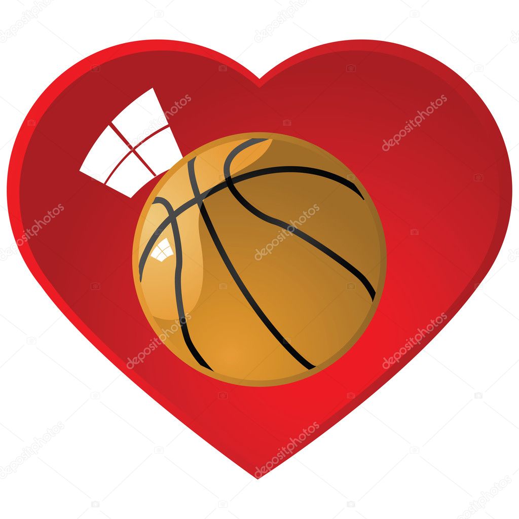 i heart basketball