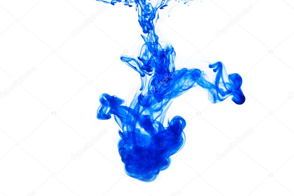 Blue Ink Water