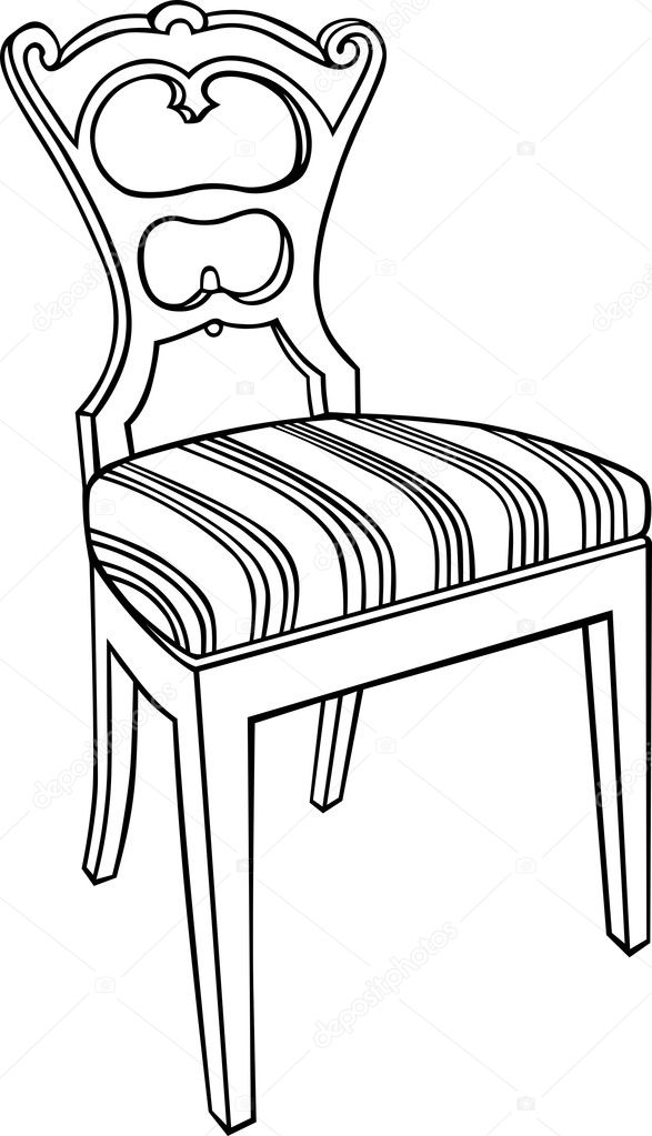 Vector chair - Stock Illustration