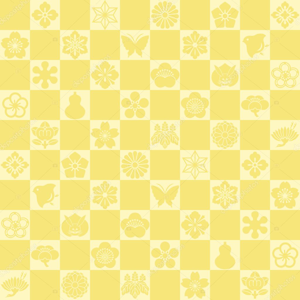 Japanese checkered pattern