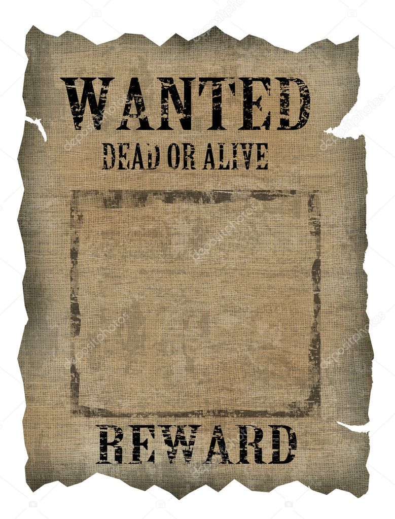 Wanted Sign