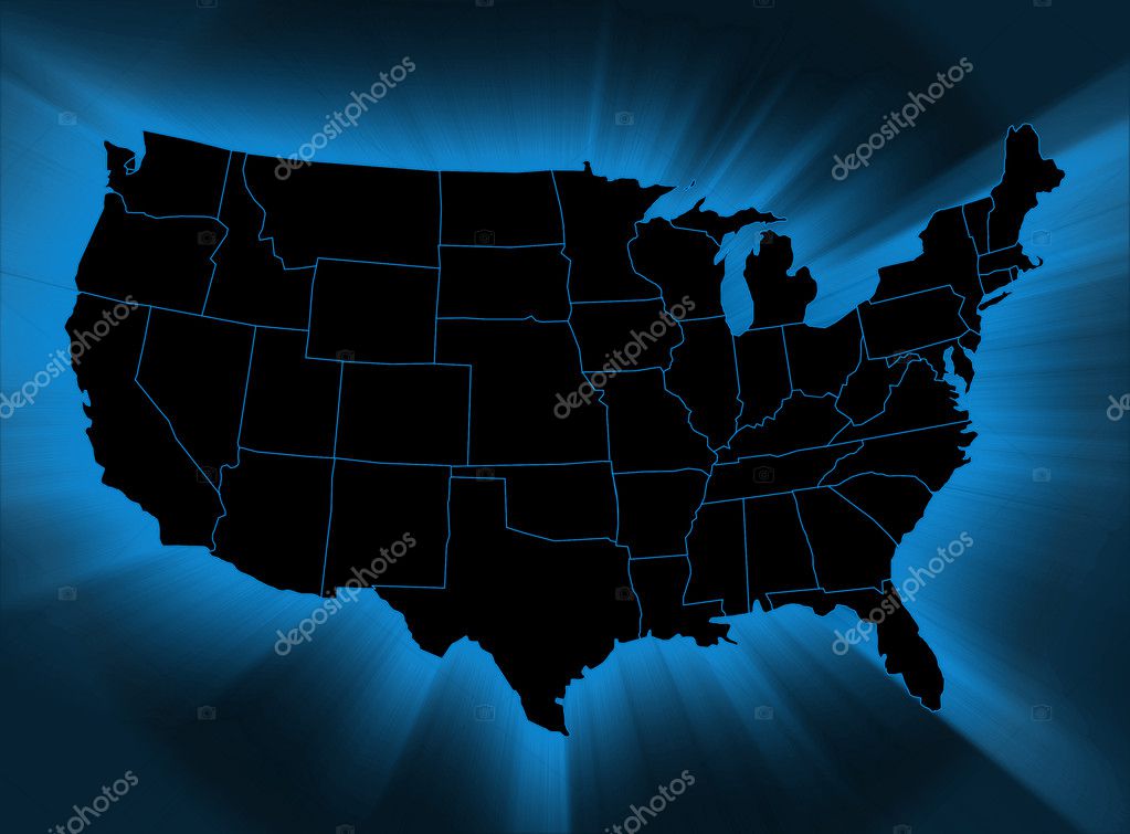Usa Map Background
