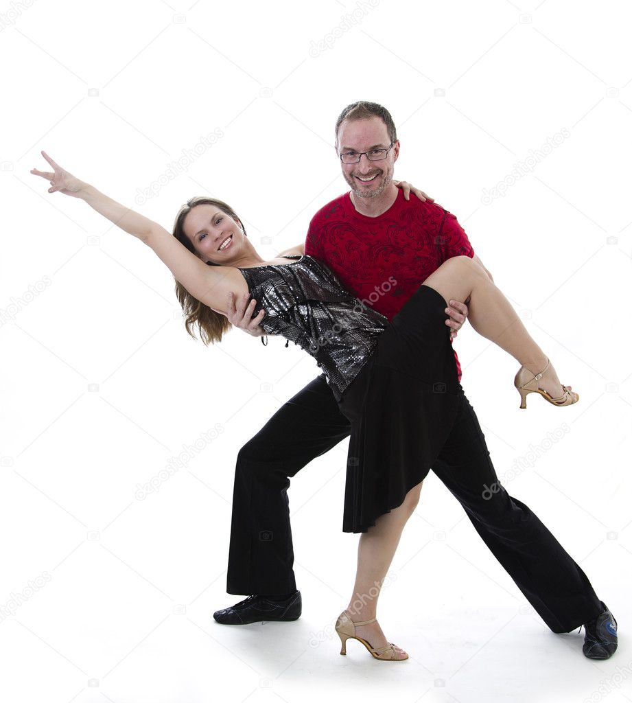 Couples Dancing Salsa