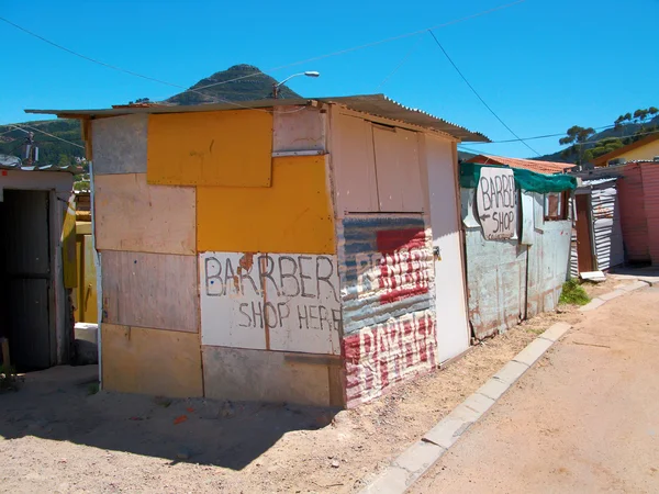 Editorial photo: Poor South African township