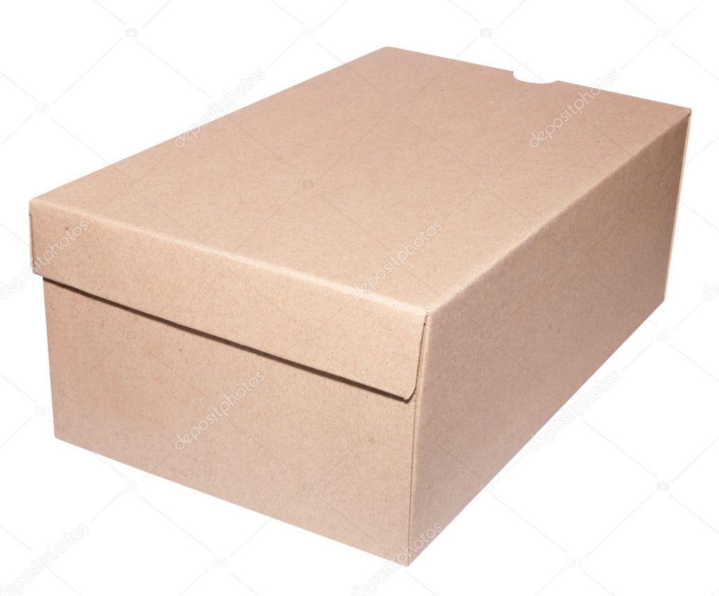 blank cardboard box