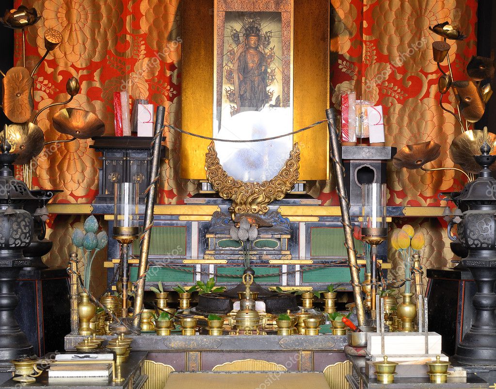 inside buddhist temples