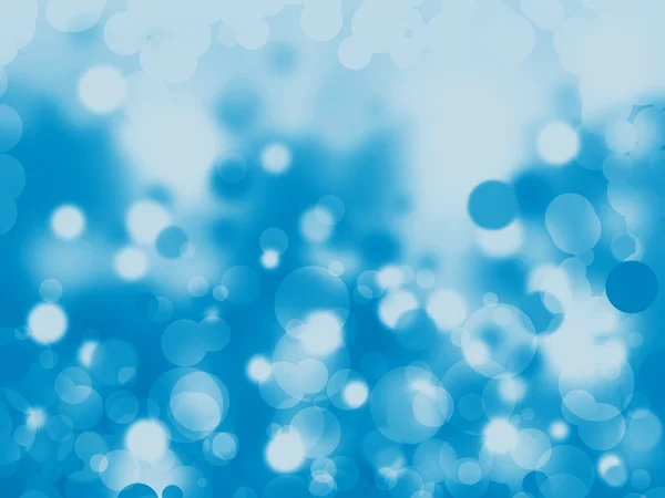 Various Blue Sparkle Bubbles