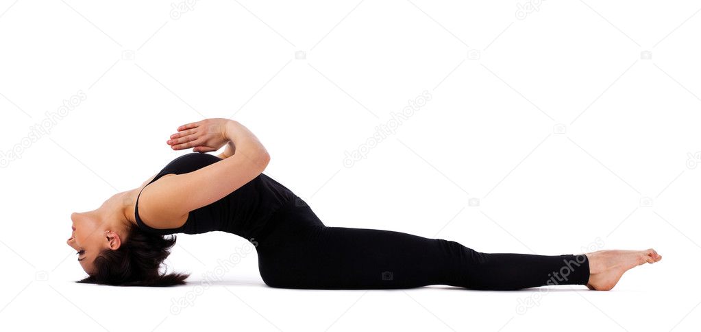 Fish Pose Yoga