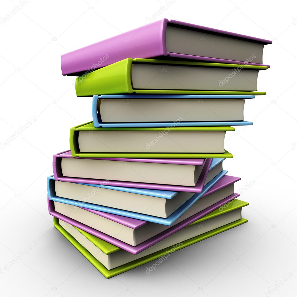 Stack of books — Stock Photo © Astronom #6059521