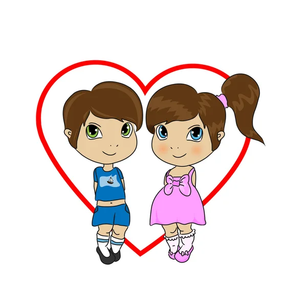 Love Couple Vector