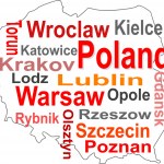 Poland+cities+map