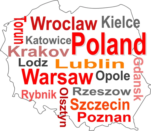 Map+of+poland+cities