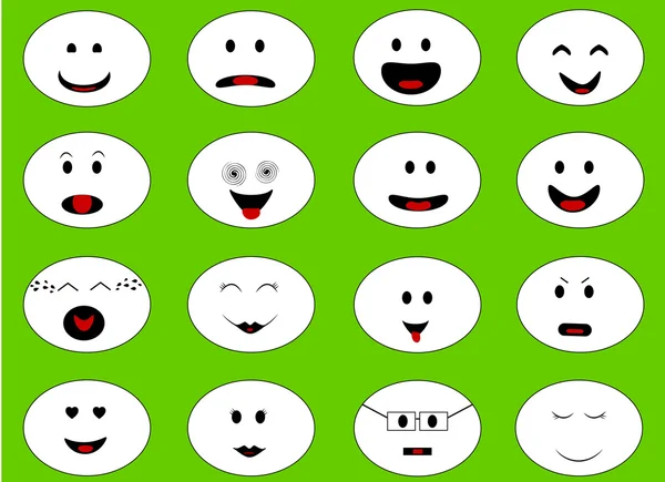 Funny Pics Of Smiley Faces. Vector: Funny smiley faces
