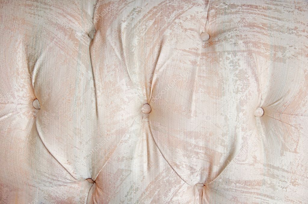 buttoned couch