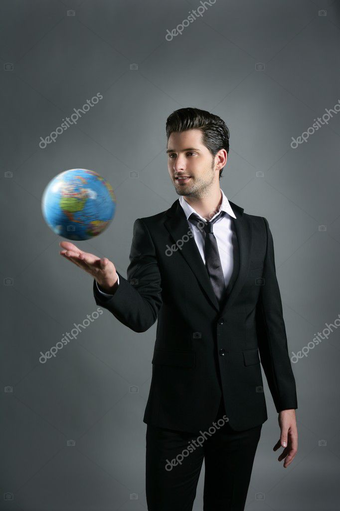 World Globe Map. World globe map sphere in