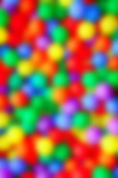 Blurred colorful balls like out focus color spots