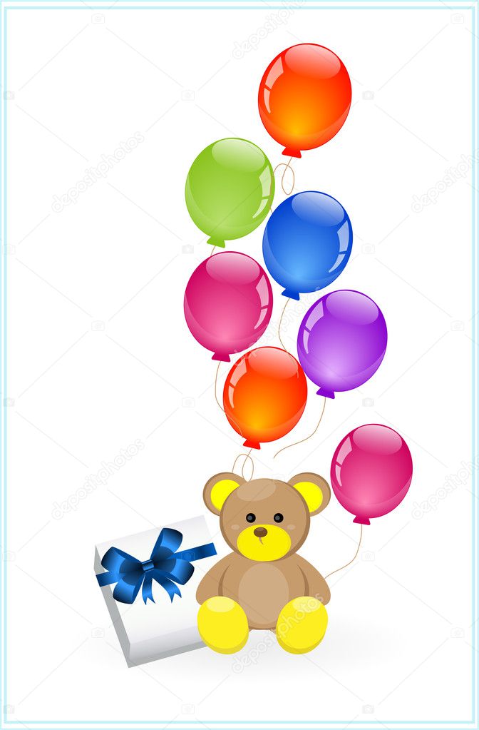 Bear And Balloons