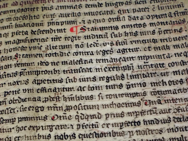 Medieval writing — Stock Photo #5829971