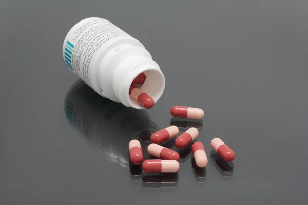 Pill box and pills