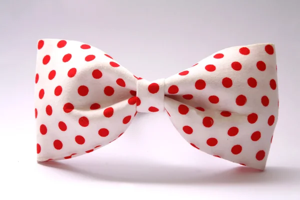 Red dot bow tie