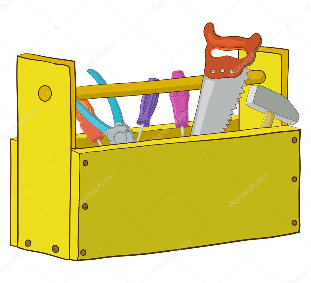 Cartoon Tool Box Clip Art