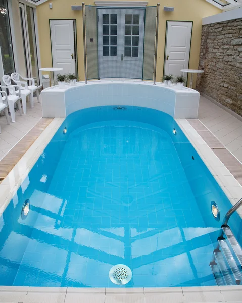Indoor beautiful swiming-pool