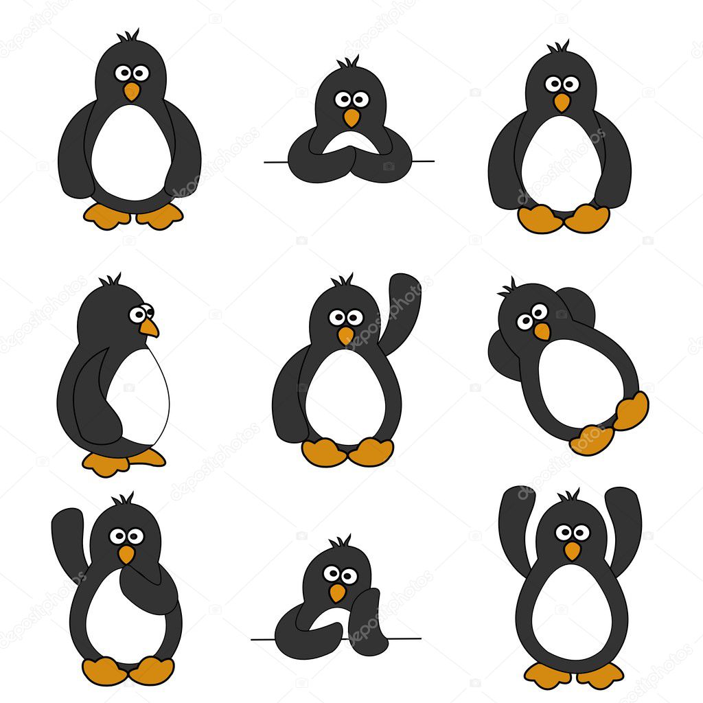 Penguin Cute Cartoon