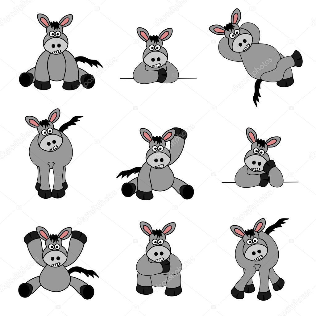 cartoon mule pictures