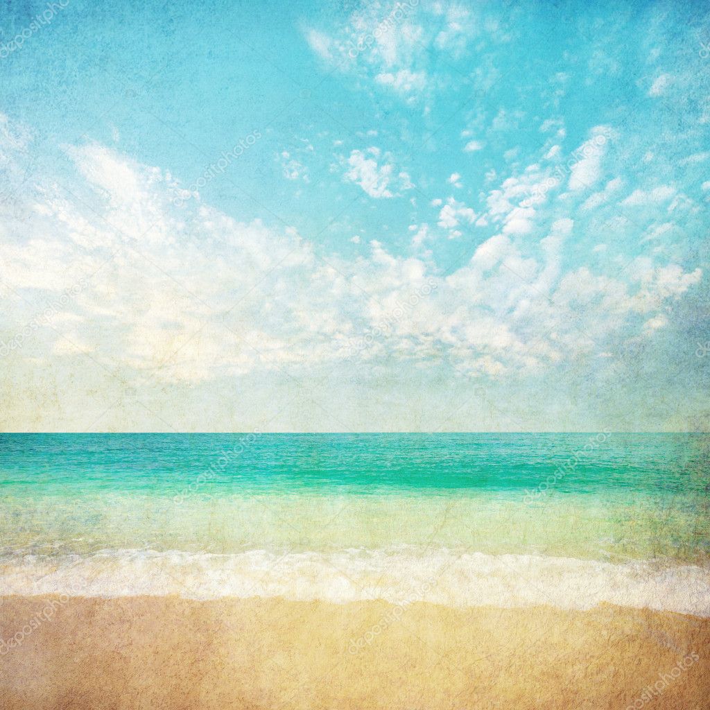 Vintage Beach Background