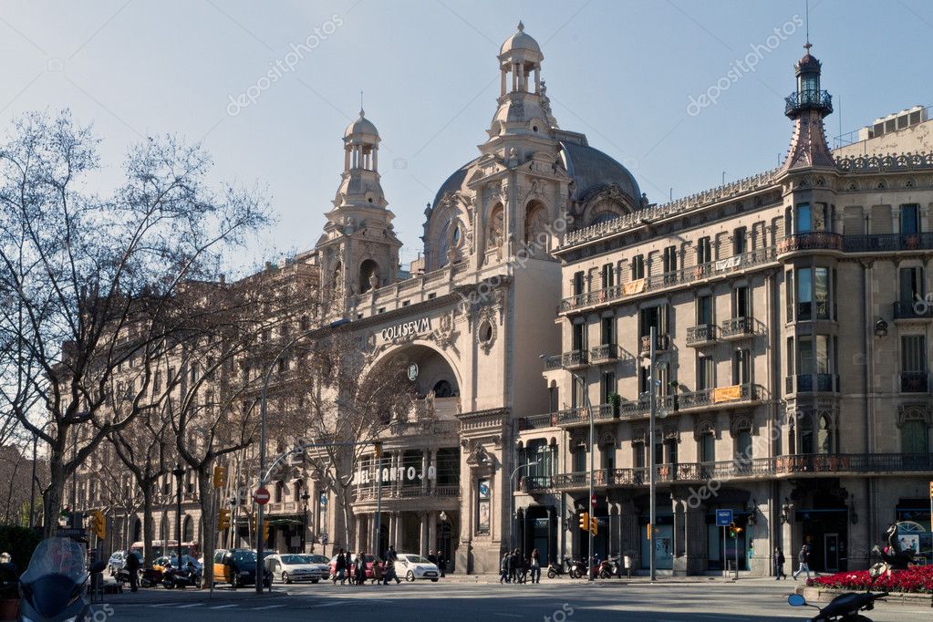 Teatro Coliseum Barcelona Spain — Stock Photo © Karsol 6107245