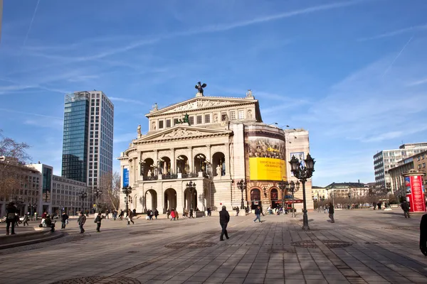 Famous Opera house in Frankfurt