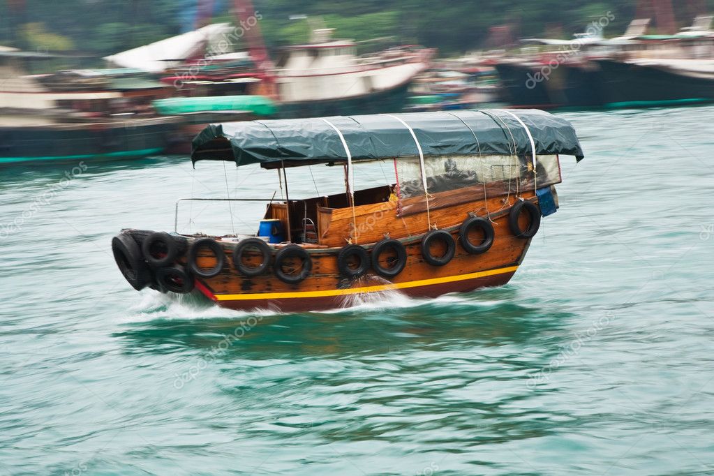 Wooden Junk Boat