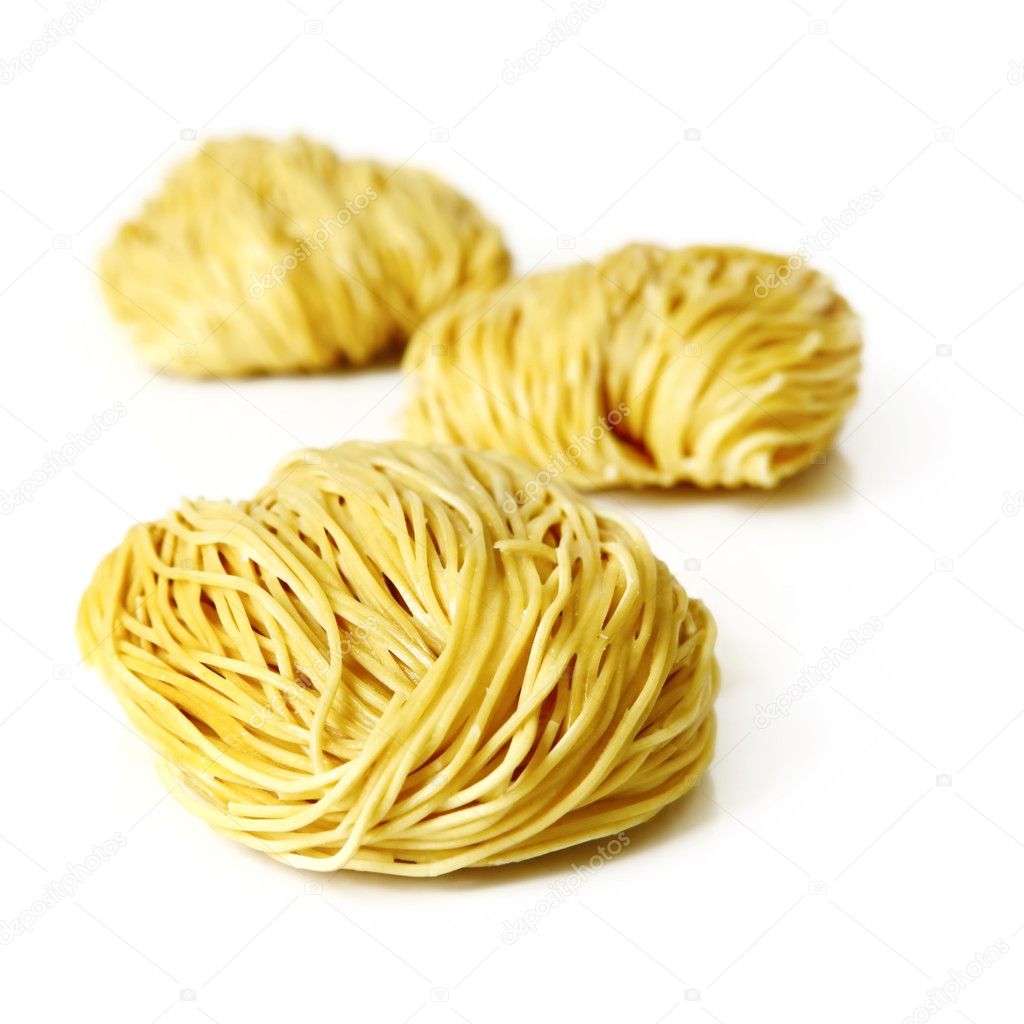 Egg Noodles — Stock Photo © robynmac 5528111