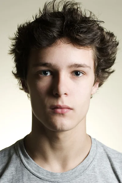 young man with serious face stock photo charles knox 5852393